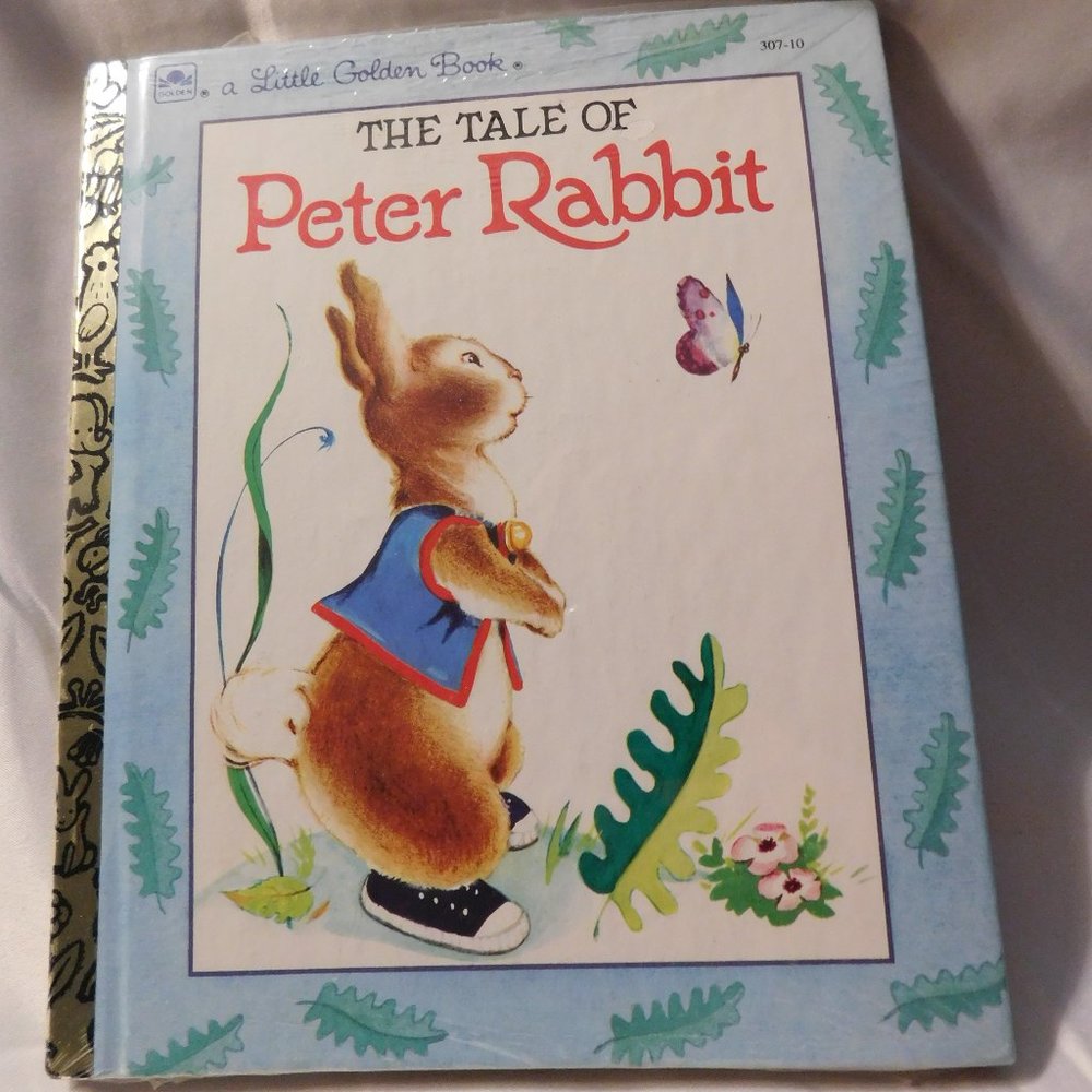 Bunny's New Shoes and The Tale of Peter Rabbit Little Golden Book